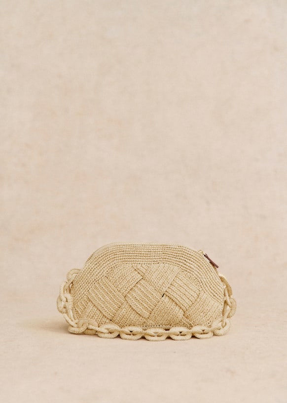 Sac raphia sezane outlet