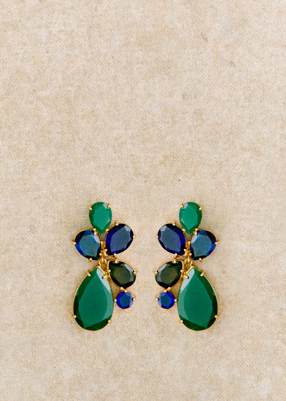 Iceberg Studs Emerald