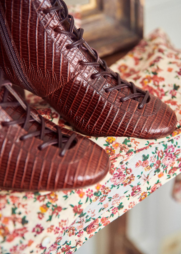 bottines échancrées