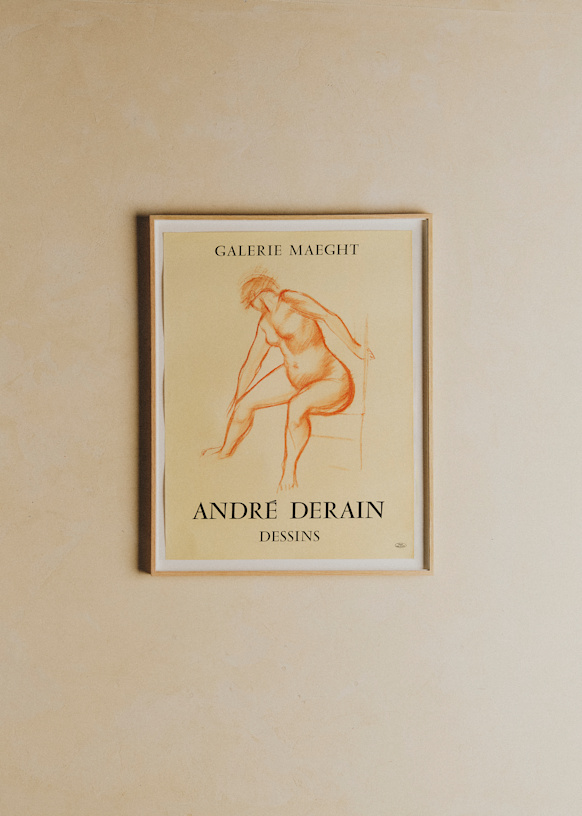 Affiche Galerie Maeght, André Derain