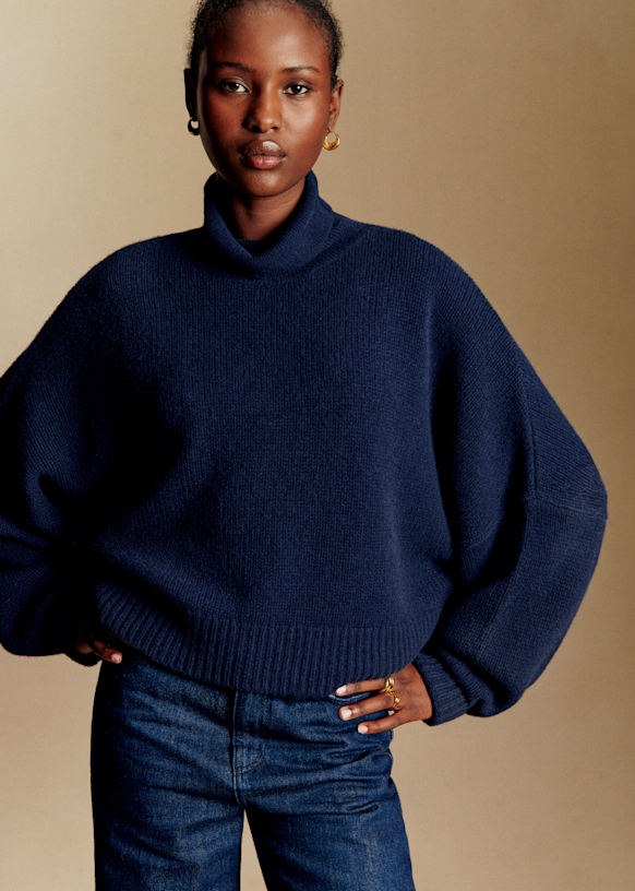 Pull Soren - Marine - Yak - Sézane