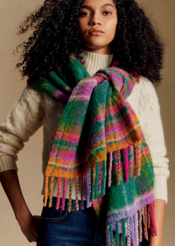 Louise Scarf - Flashy - Alpaca - Octobre Éditions