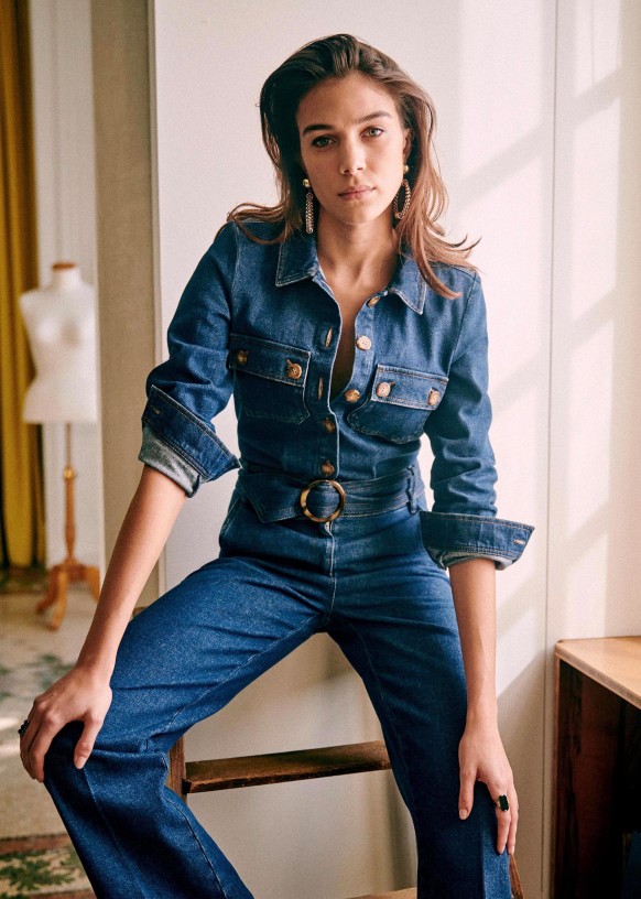 Mono Brooklyn Denim Algodon organico textil fabricado con fibras ecologicas Sezane