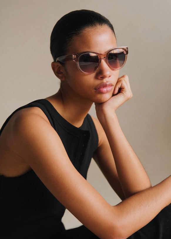 chiara  Chiara Sunglasses - Blush - Sézane
