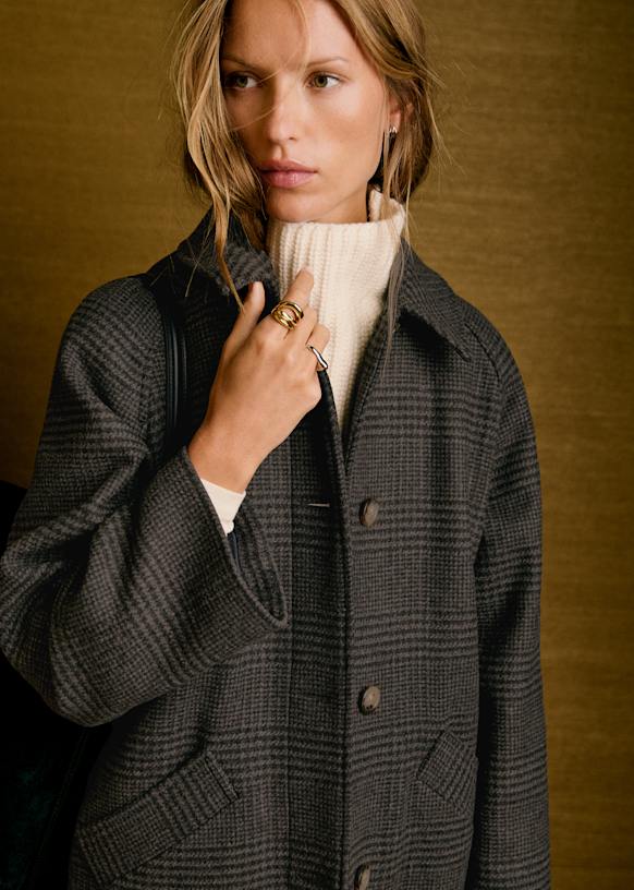Clyde Coat - Camel - Organic Cotton - Sézane