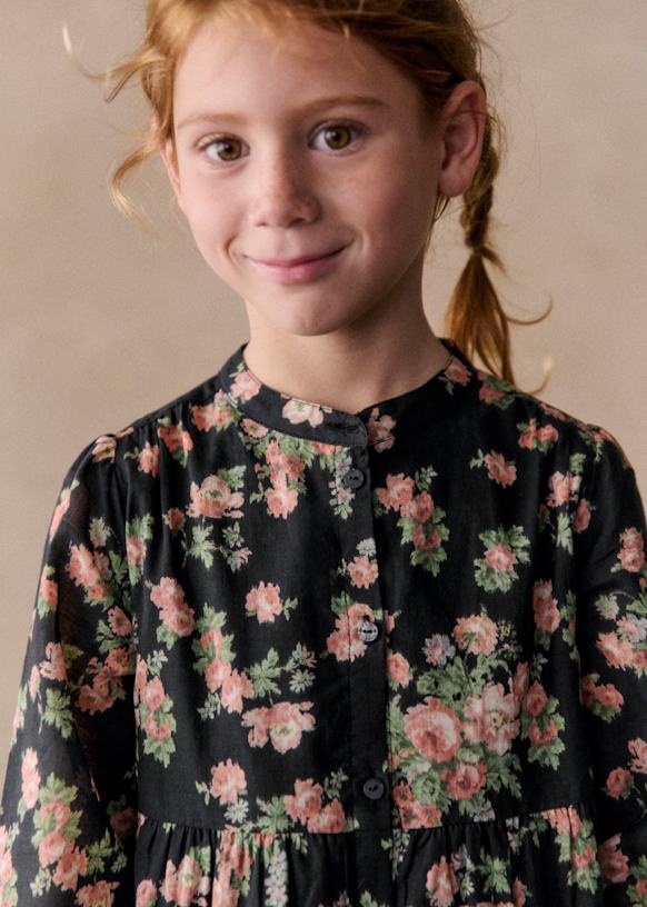 セザンヌ◆SEZANE◆LUCE コットンドレス フラワープリント セザンヌ◇SEZANE◇LUCE コットンドレス フラワープリント