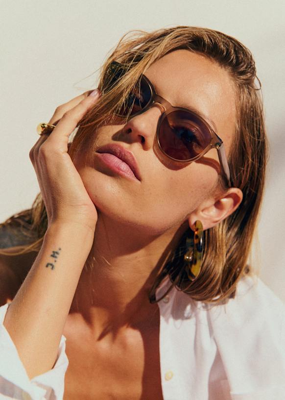 Penelope Sunglasses - Olive Green - Sézane