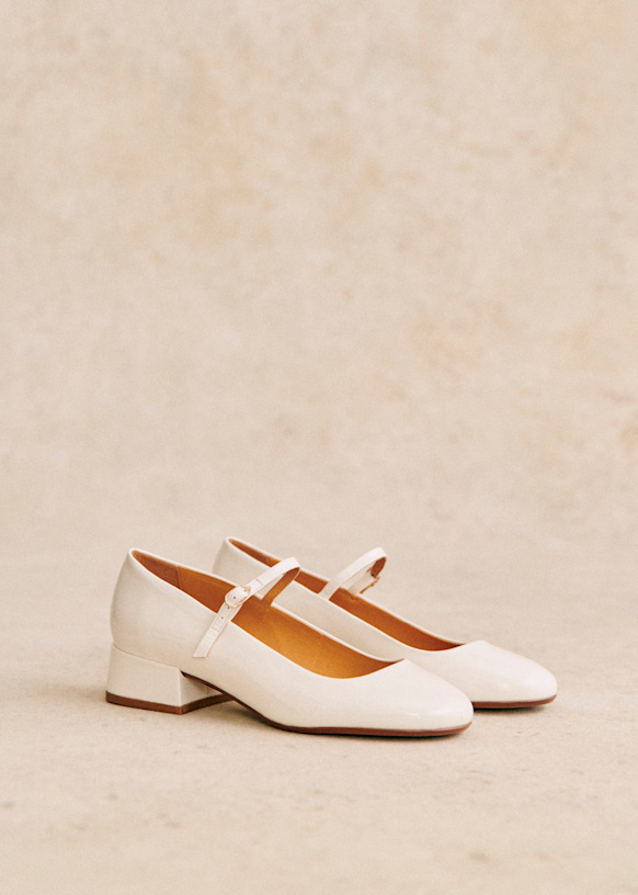 Sézane セザンヌ　Andre ローファー　35 André Loafers - Brown Python Print - Sézane
