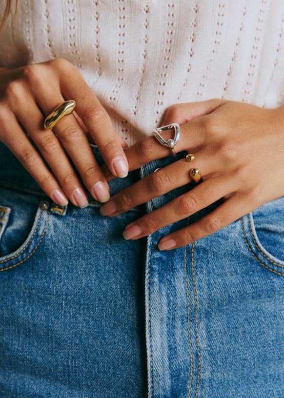 Ama Ring - Gold - Brass - Sézane