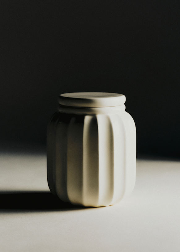 Traviata vase - Ecru - Ceramic - Sézane