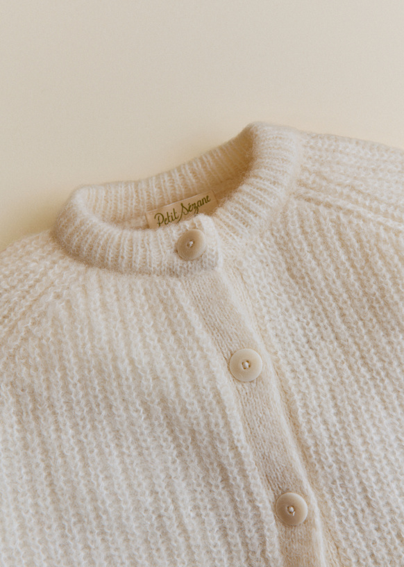 Emile Cardigan - Healthy Glow Pink - Alpaca - Sézane