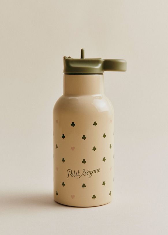 Thermal Bottle - Chance Green - Stainless steel - Sézane