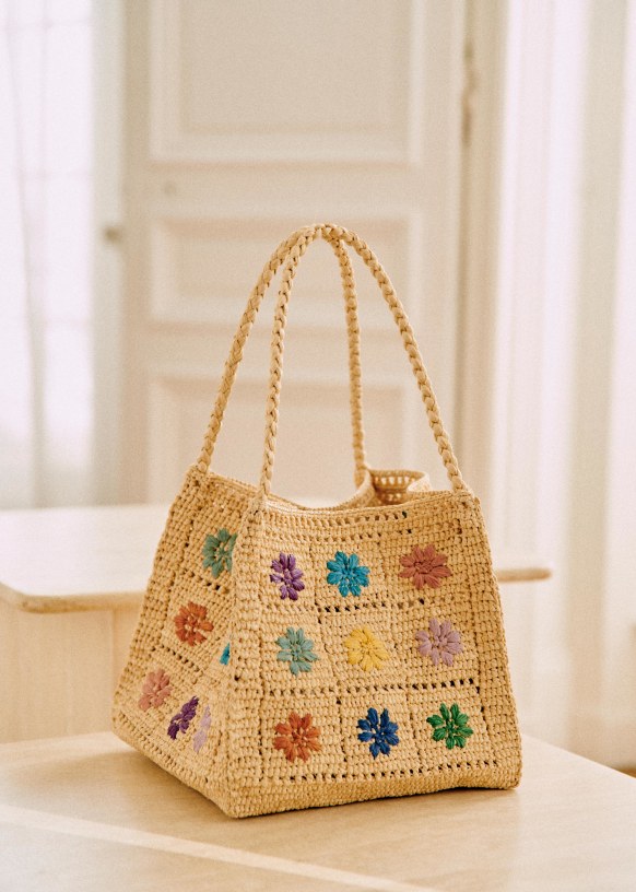 Silk Floral Embroidery Bag 103