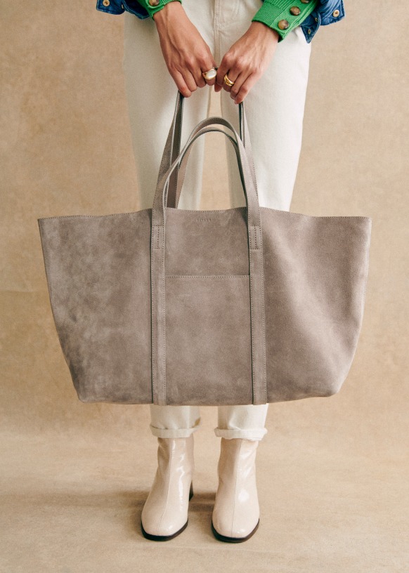 セザンヌ◆SEZANE◆Gabin マキシ トートバッグ スプリットレザー セザンヌ◇SEZANE◇Gabin マキシ トートバッグ スプリットレザー