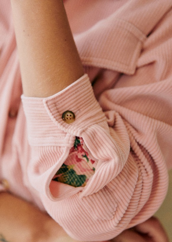 Sandrine Shirt - Light Pink - Cotton - Sézane