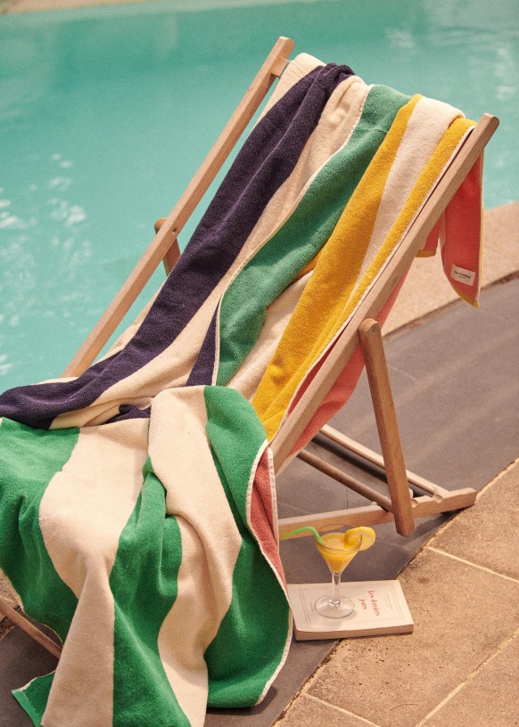 Sailor Yellow - Sustainably Made Towel main image 1