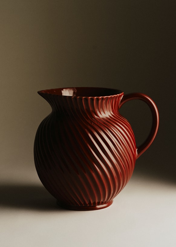 Torsade Pitcher - Ecru - Ceramic - Sézane