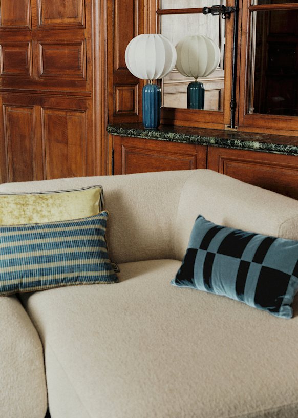 Cushion Velvet Patchwork - Small model