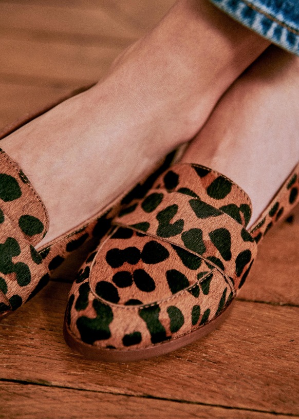 mocassins leopard sezane