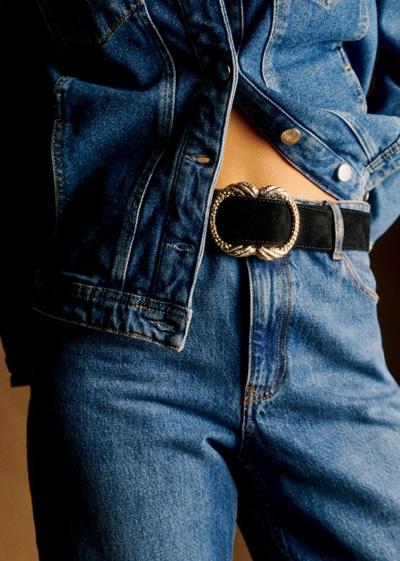 Artemis ベルト - ベージュ - 牛革 - Sézane