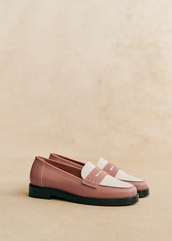 Blush loafers sales