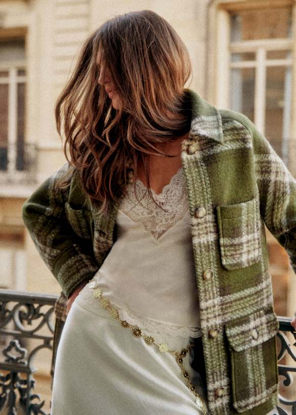 Sezane coat shop