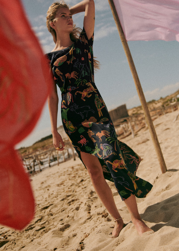 Sezane robe justine discount
