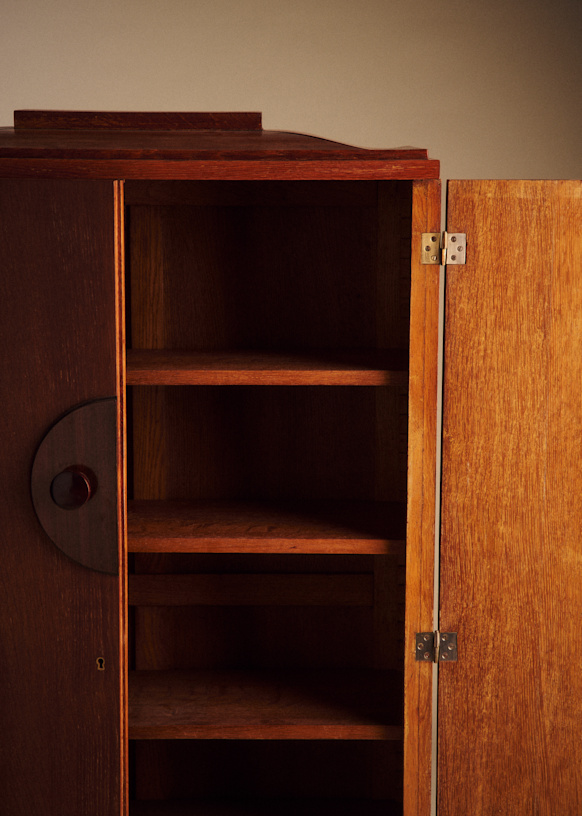 Armoire art déco in chêne années 30