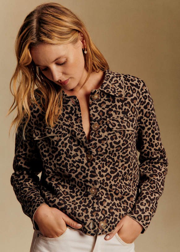 Sezane セザンヌ Bettyカーディガン　ブラック　エクリュ Betty カーディガン - 黒の詳細付きエクリュ - メリノウール