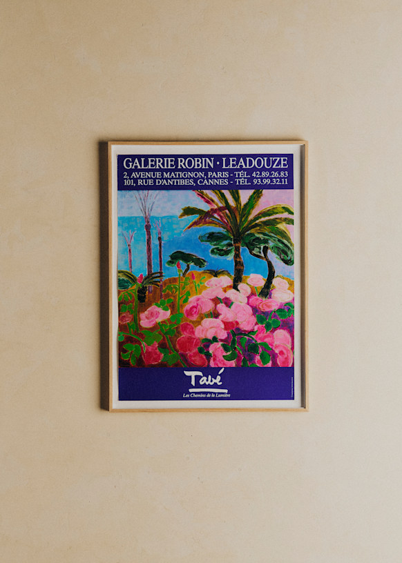 Affiche Galerie Robin Leadouze, Tavé