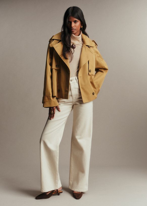 Alonsino Jacket - Dark Camel - Organic cotton - organic textile