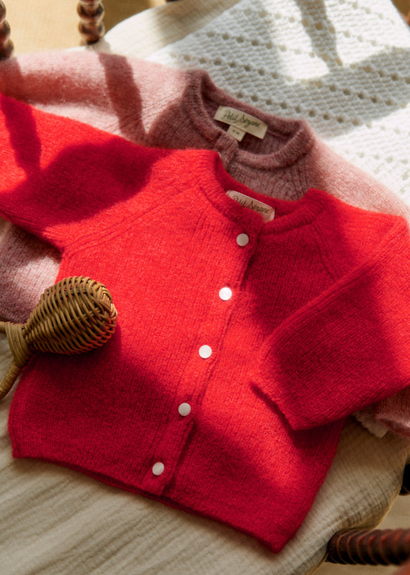 Gaspard Cardigan - Ecru - Super kid mohair - Sézane