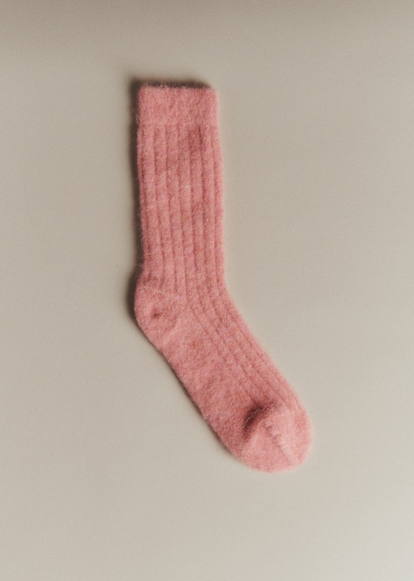 Mina Socks - Petal - Baby Alpaca - Sézane