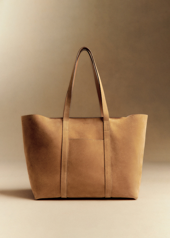Gabin Bag - Camel - Bovine leather - Sézane