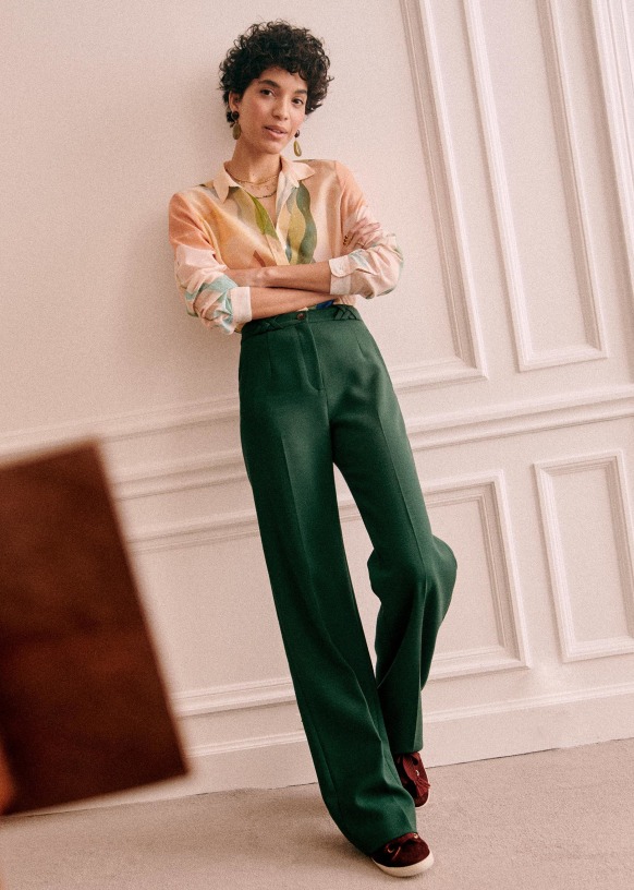 Martino trousers - Green - Recycled 