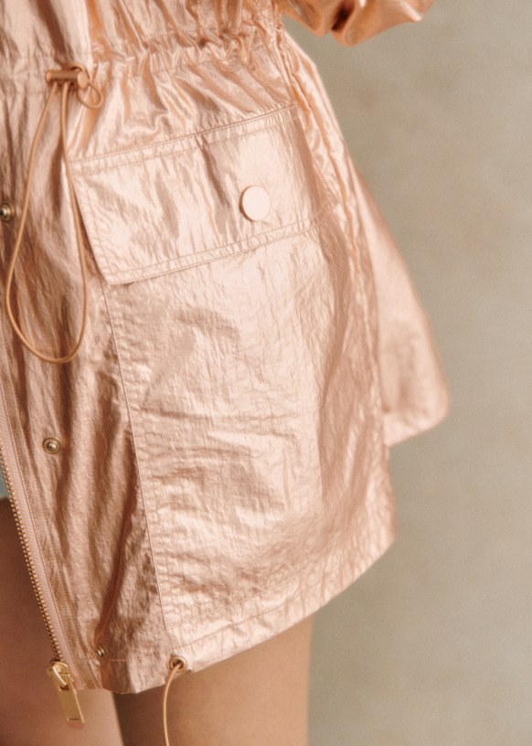 Miro Jacket - Gold - Polyamide - Sézane