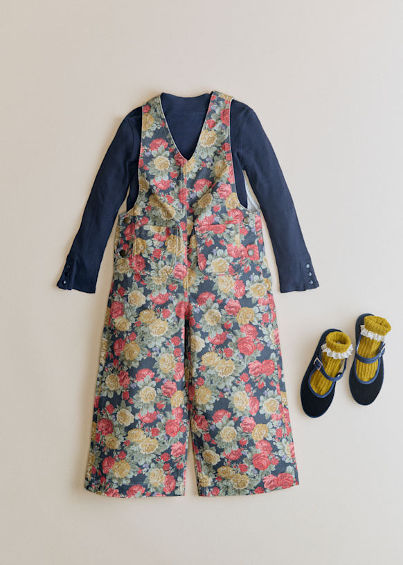 専用 Sézane ハイライズ ベルテッド デニムパンツ ヴィンテージ加工