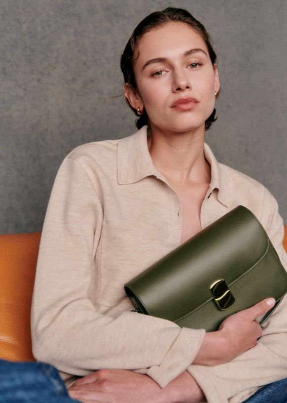 Milo Classic Bag - Crocodile Red - Bovine leather - Octobre