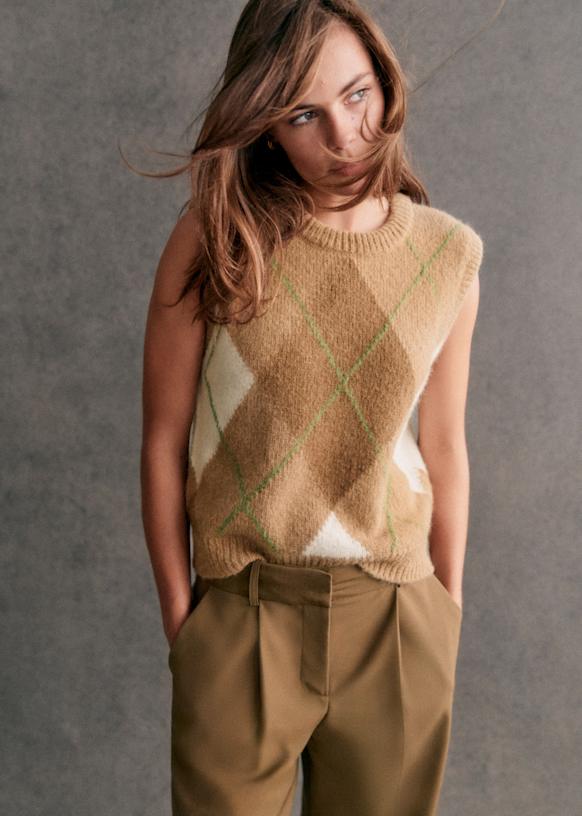 Phil Jumper - Camel Brown - Alpaca - Sézane