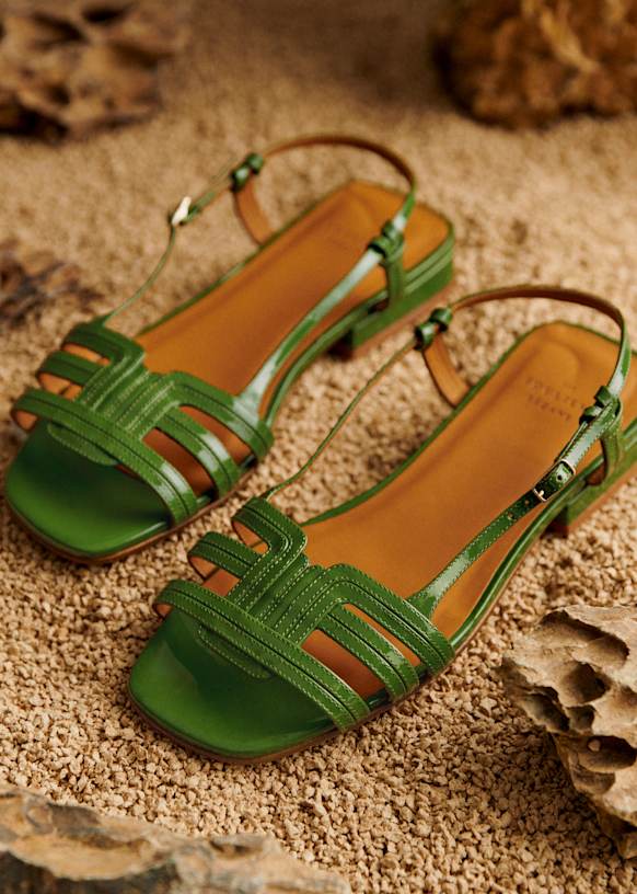 Olymp Green Crazy Ladies - Zeazoo Barefoot Sandals in sport