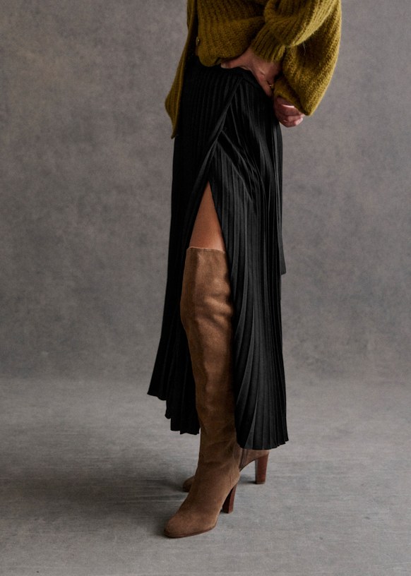 Jupe plissée sezane 2025