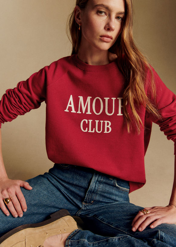 Sweat-shirt zippé capuche Kariban Rouge XXL | Leroy Merlin