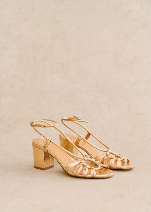 Gold toe sandals outlet