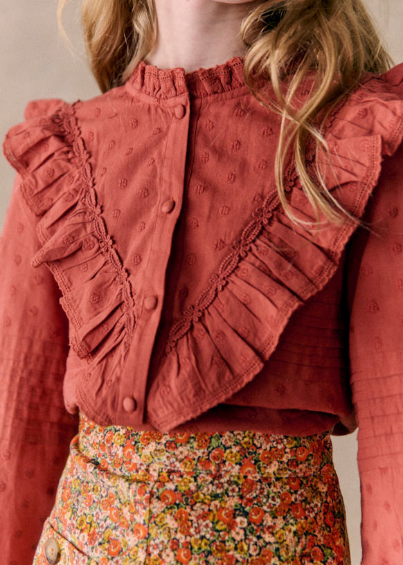Athena Tulle Blouse main image 0