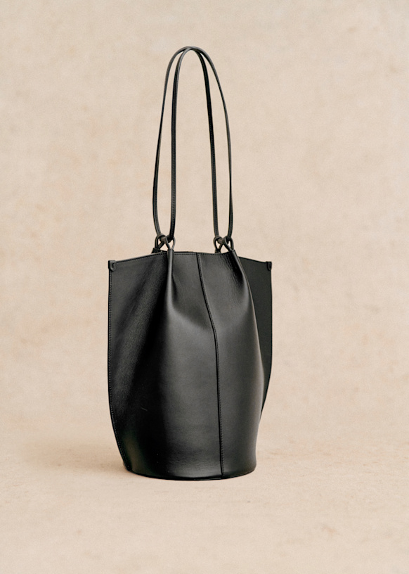 玄関先迄納品 バッグ Romie - Sézane - スムースサンドストーン バッグ