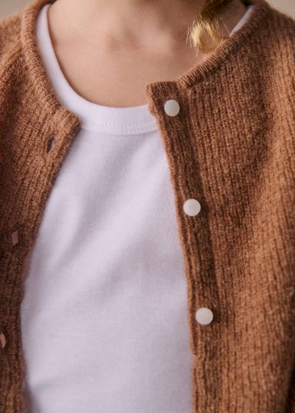 Gaspard Cardigan - Perfect Green - Super kid mohair - Sézane