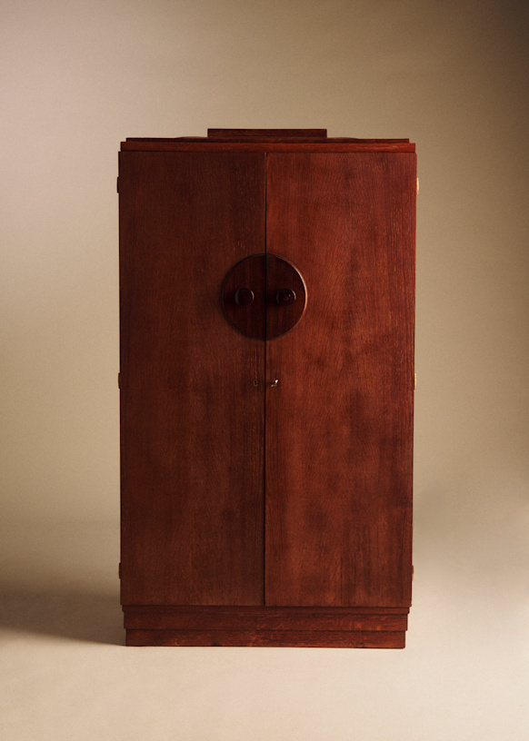 Armoire art déco in chêne années 30