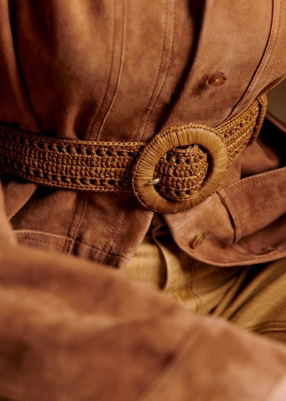 Raffia Belt from ExVoto