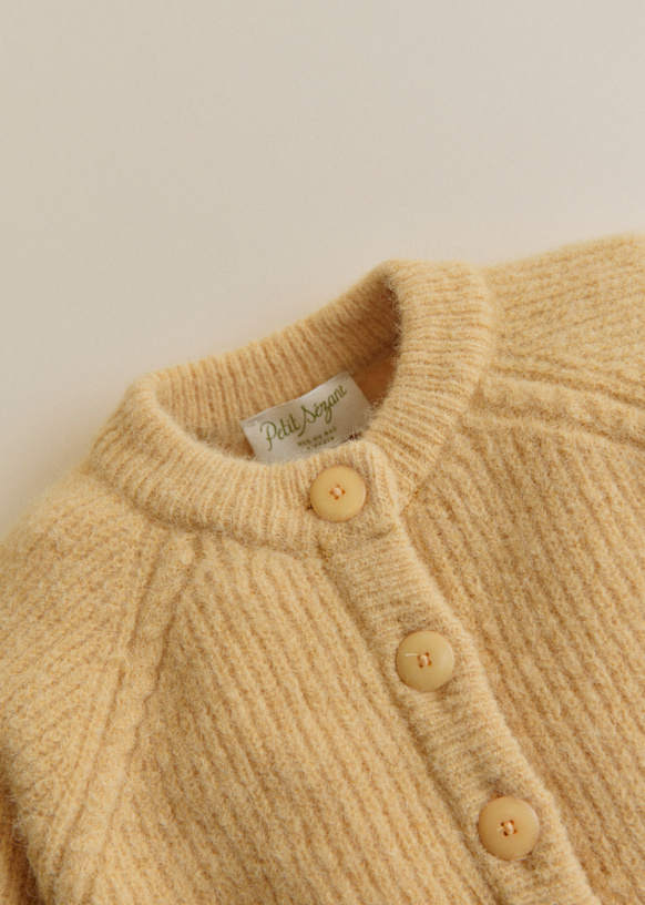 Othello Cardigan - Spice - Baby Alpaca - Sézane