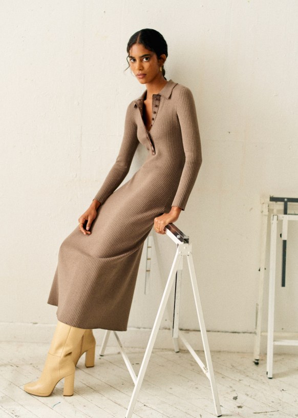 Dark taupe dress outlet